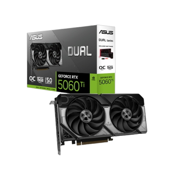ASUS Dual GeForce RTX 5060 Ti 16GB GDDR7 OC Edition