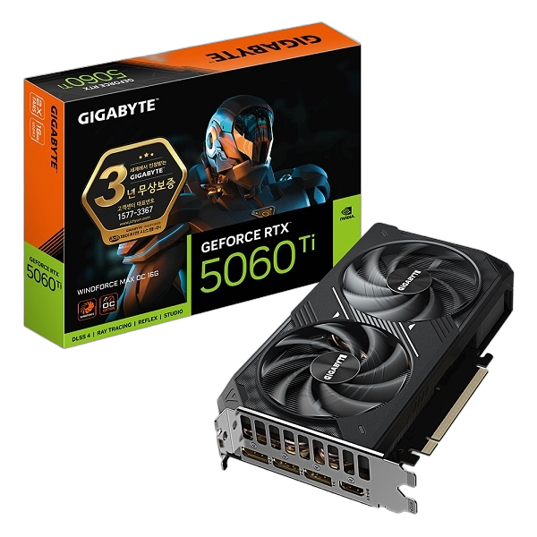 GIGABYTE GeForce RTX 5060 Ti WINDFORCE MAX OC 16G